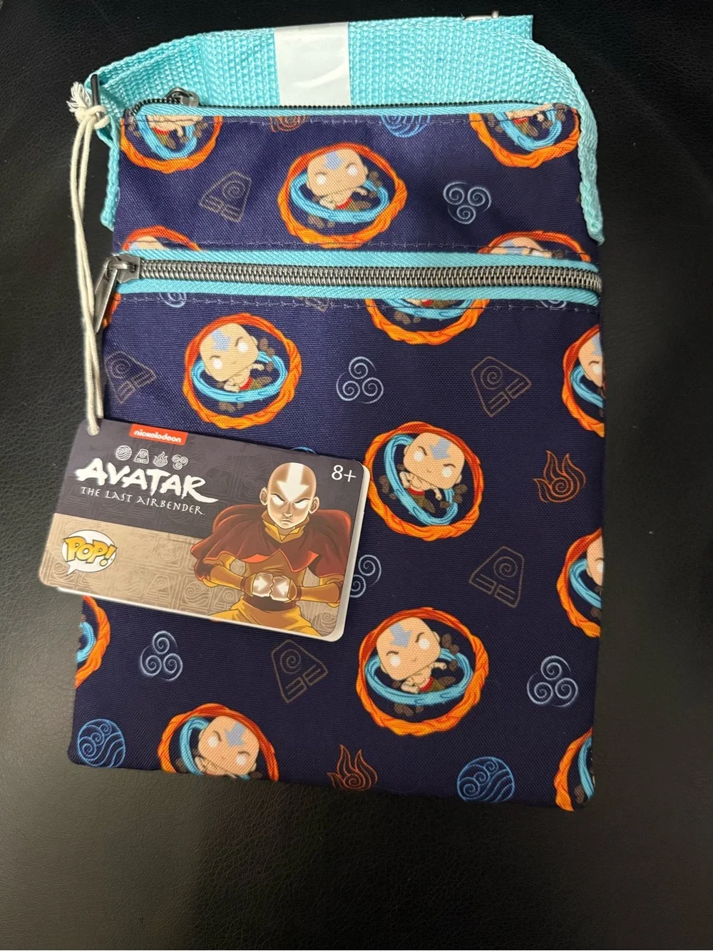 Funko Avatar Navy Blue and Turquoise Crossbody Bag